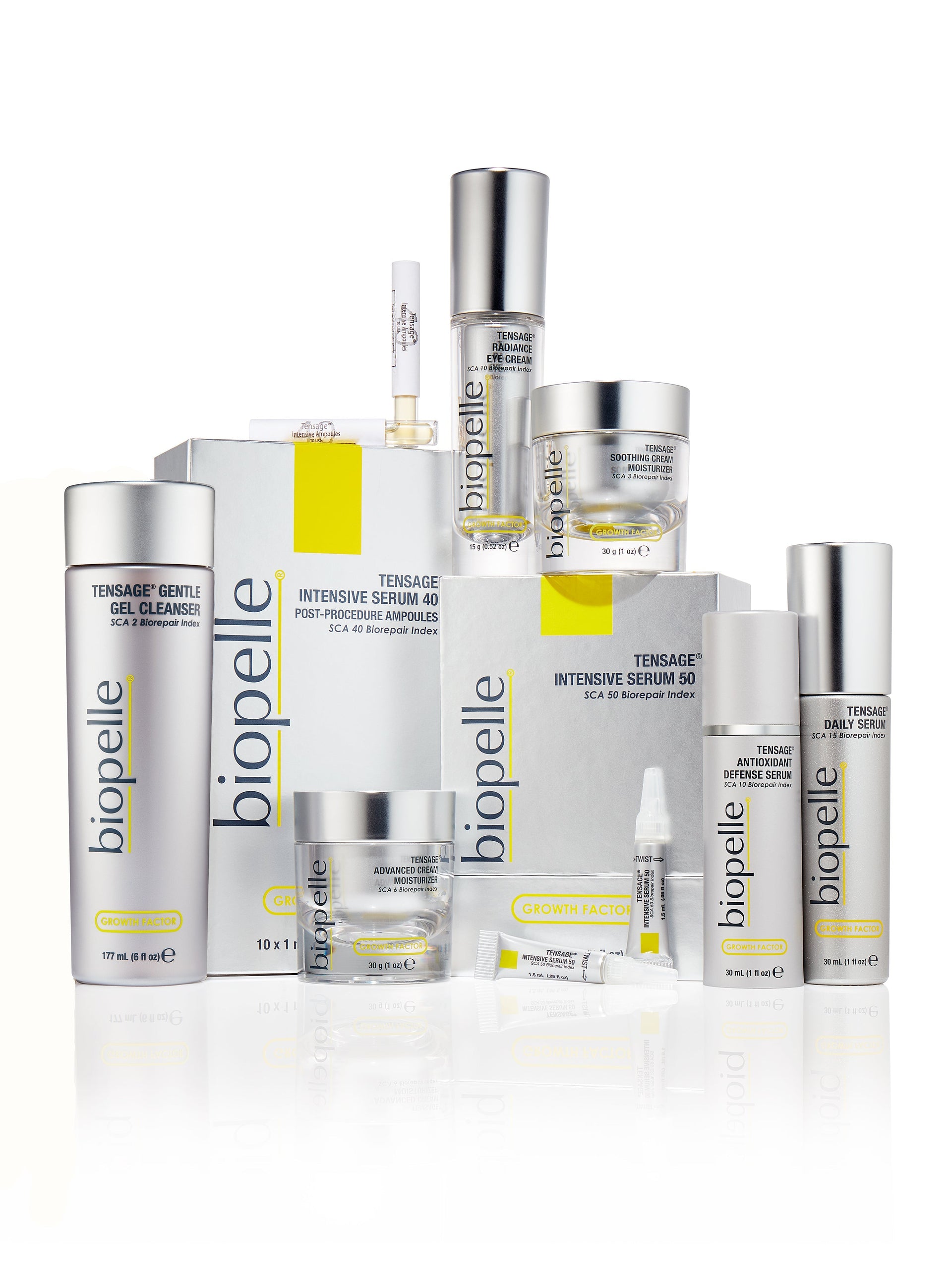 Discover the Biopelle Tensage Range: Advanced Growth Factor Skincare