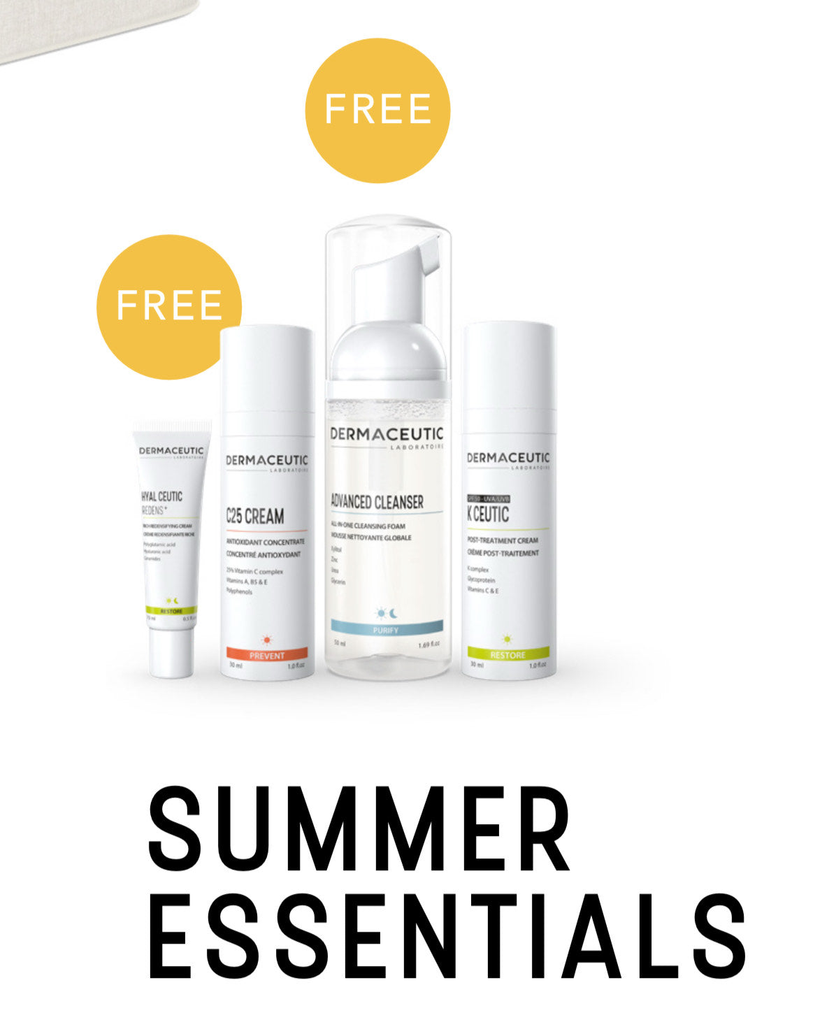 Dermaceutic Summer Essentials Kit