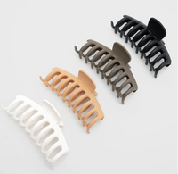 Classic Claw Clip - Dark Brown